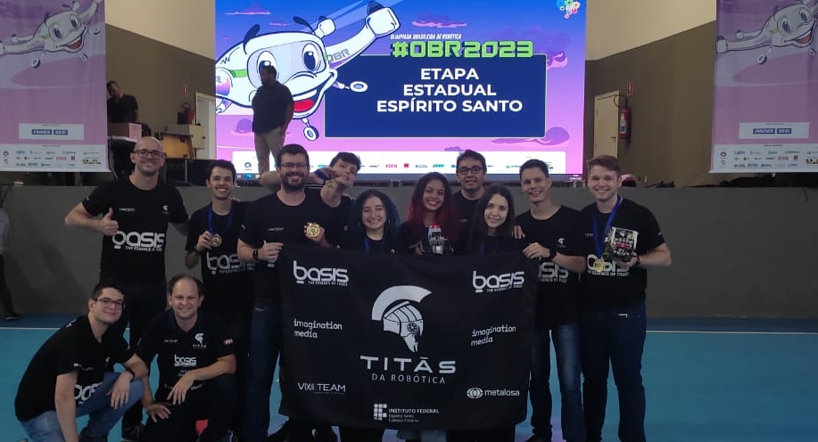 TitasDaRoboticaNaEtapaRegional OBR2023