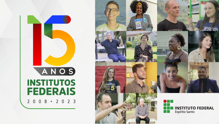 banner 15anos personagens