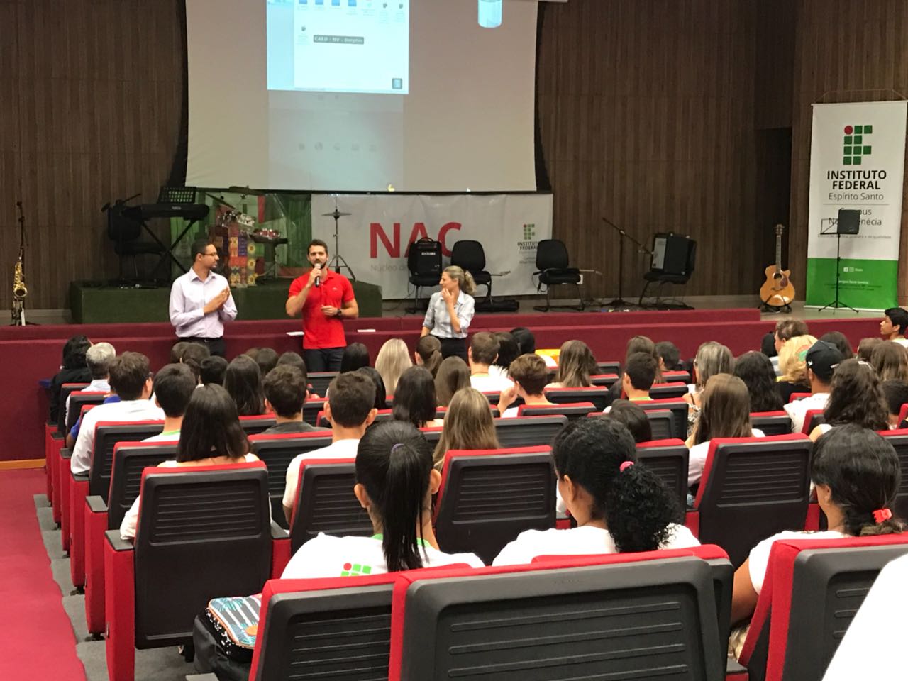 Boas-vindas Ifes - Campus Nova Ven&eacute;cia