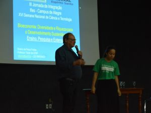 Bioeconomia é tema de discussões do primeiro dia Jornada de Integração do Ifes