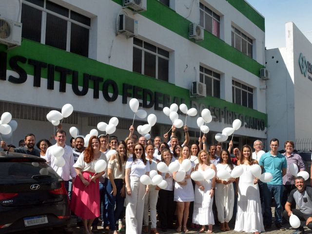 Unidades do Ifes realizam Abraço pela Paz