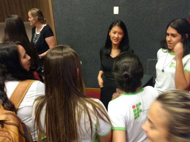 Visita do Consulado Americano ao Campus Nova Venécia