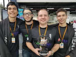 2017 - Equipe de robótica do Campus Colatina vence competição brasileira e latino-americana em três categorias 