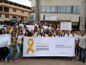 2016 - Campus Nova Venécia promove mobilização do Setembro Amarelo