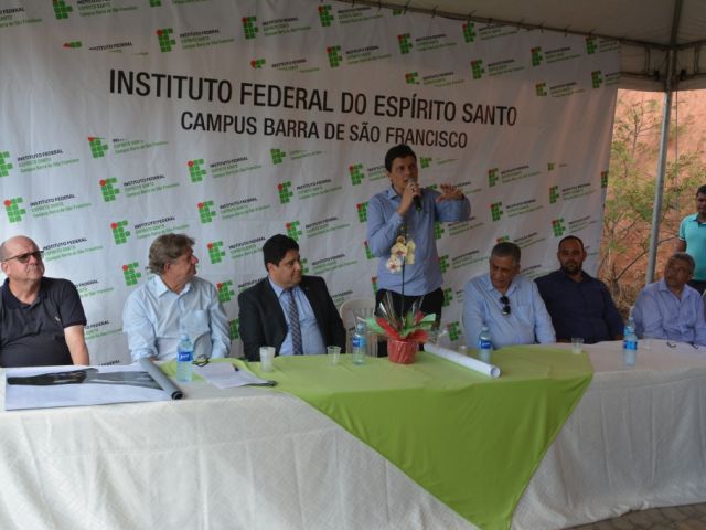 Ifes dá início às obras de construção da nova sede do Campus Barra São Francisco