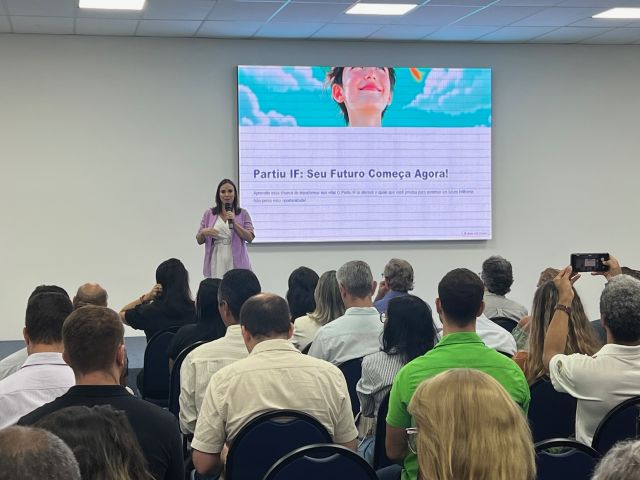 Gestores e coordenadores participam do Lançamento do Partiu IF