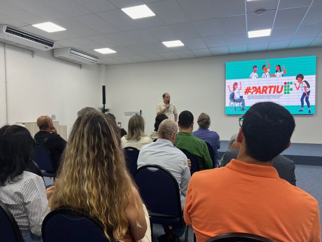 Gestores e coordenadores participam do Lançamento do Partiu IF