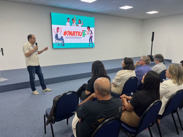 Gestores e coordenadores participam do Lançamento do Partiu IF