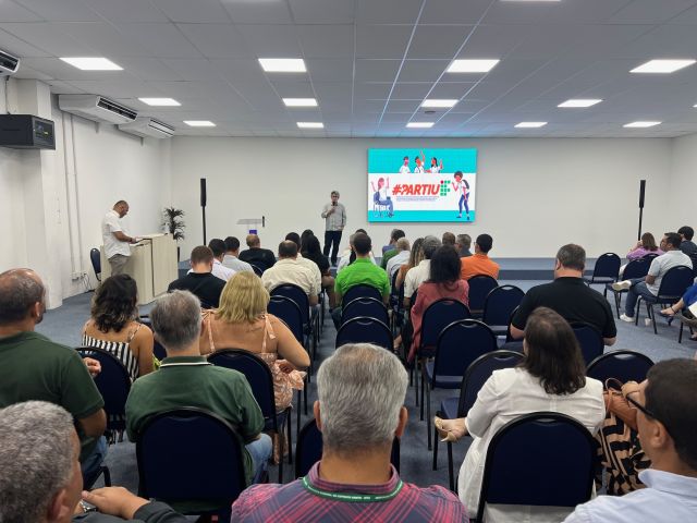 Gestores e coordenadores participam do Lançamento do Partiu IF