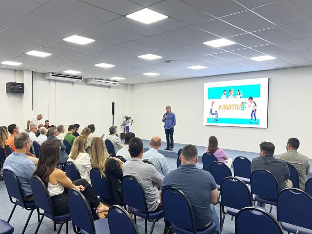 Gestores e coordenadores participam do Lançamento do Partiu IF
