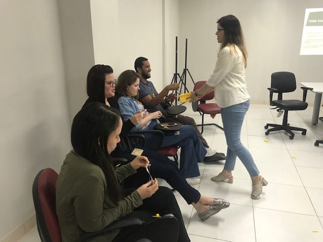 Servidores da Reitoria participam de oficina sobre saúde no trabalho