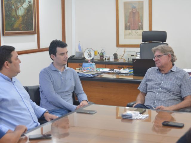 Visita do  secretário de Estado da Ciência, Tecnologia, Inovação e Educação Profissional