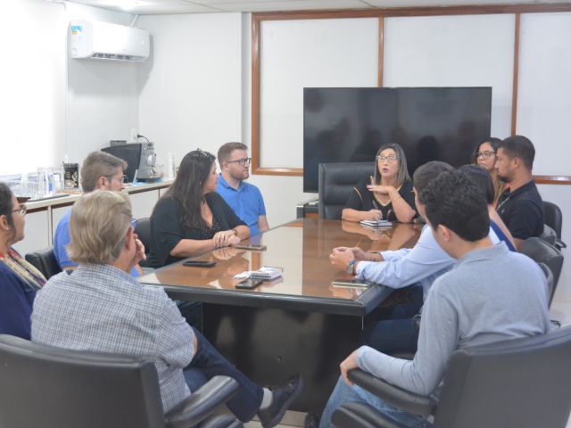 Visita do  secretário de Estado da Ciência, Tecnologia, Inovação e Educação Profissional